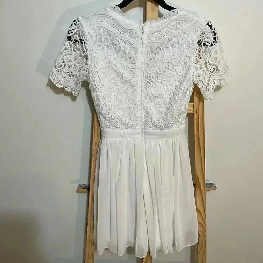Lulus white dress size xs - Picture 2 of 11